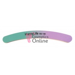 Pila HappyLife banana 100/180 pentru unghii Lavabila
